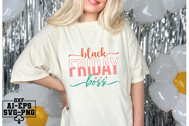 Black Friday Boss Svg Cut Files Creative Art SVG CraftlabSvg55 
