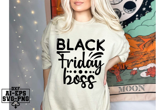 Black Friday Boss Svg Cut Files Creative Art SVG CraftlabSvg55 