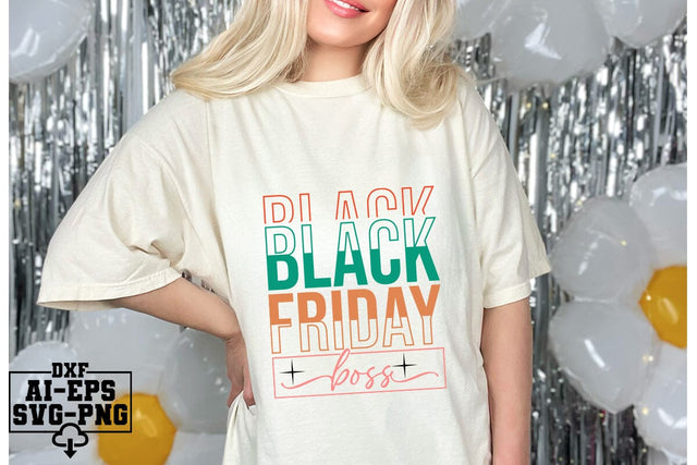 Black Friday Boss Svg Cut Files Creative Art SVG CraftlabSvg55 