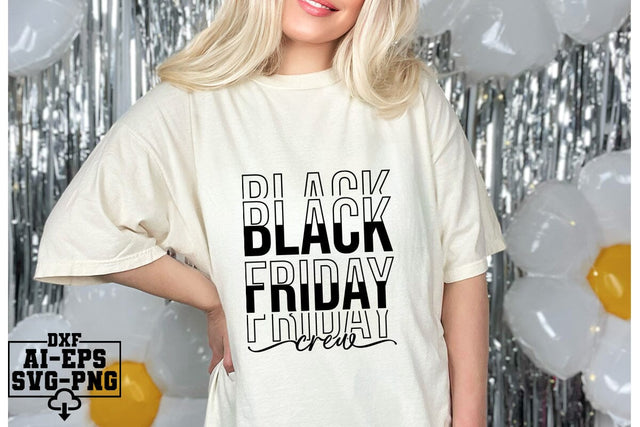 Black Friday Crew Svg Cut Files Creative Art SVG CraftlabSvg55 