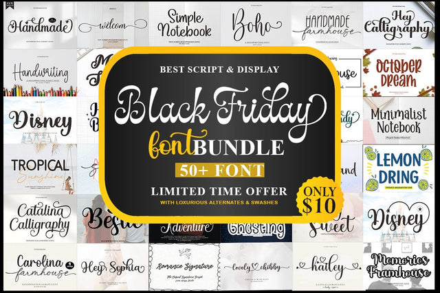 Black Friday Font Studio Rhd Store 