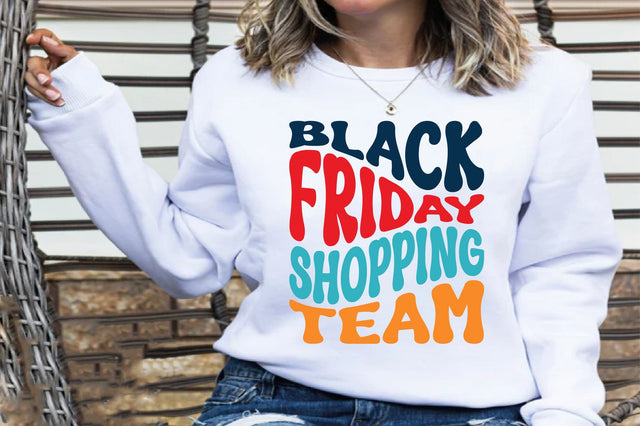 Black Friday Shopping Team SVG orpitasn 