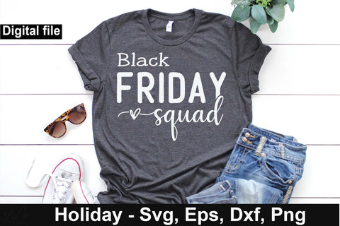 Black Friday squad svg, Black Friday shopping, Funny t shirt svg, Black Friday t shirt, Black Friday mug, Black Friday cricut, Black Friday gift shirt SVG Isabella Machell 