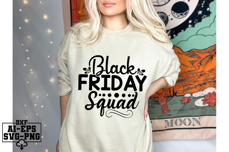 Black Friday Squad Svg Cut Files Creative Art SVG CraftlabSvg55 