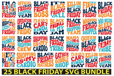 Black Friday SVG Bundle 25 Design SVG orpitasn 