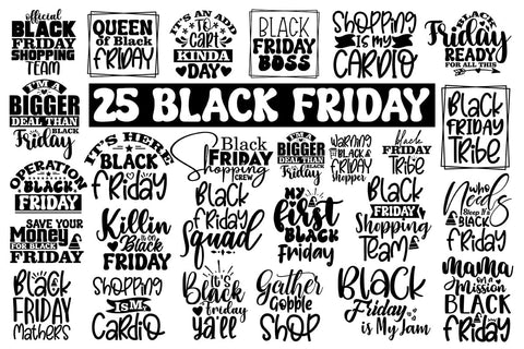 Black Friday SVG Bundle, Holiday SVG Bundle SVG orpitasn 