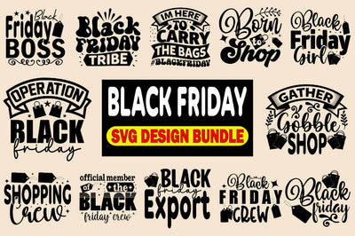 Black Friday Svg Design Bundle SVG SVGArt 