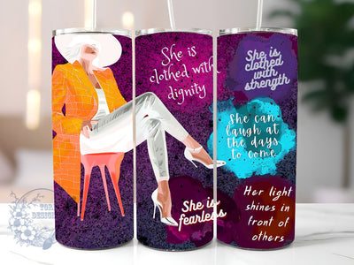 Black Girl Affirmation 20oz Skinny Tumbler, Love Yourself Black Woman Tumbler Png, Straight & Tapered Tumbler Wrap, Instant Digital Download. Sublimation ToriDesigns 
