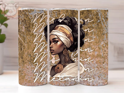 Black Girl Magic 20oz Tumbler Png, Straight & Tapered Tumbler Png, Afro American Women Gift Tumbler Png, Digital Download PNG Sublimation Lara' s Designs 