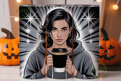 Black Girl Magic 20oz Tumbler Wrap Sublimation PixelChick 