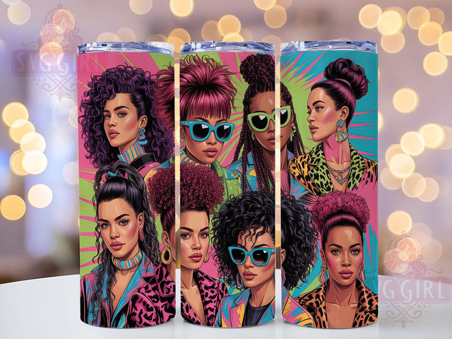 Black Girl Magic Queen Tumbler, Afro Women Wrap, Melanin Queen Cup, 20oz Sublimation Design, Empowerment Tumbler Wrap, Afrocentric Cup Design, Strong Black Women Tumbler Sublimation SvggirlplusArt 
