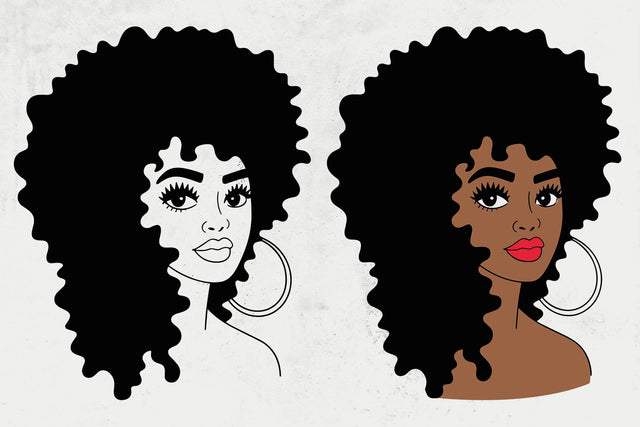 Black Girl SVG, Black Woman SVG, Black History Month SVG, Woman Svg, Afro Woman Svg File Silhouette, Cricut Svg SVG DesignDestine 