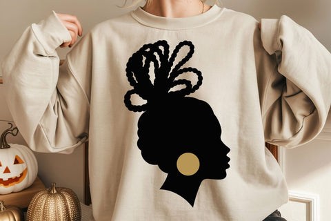 Black Girl SVG, Black Woman SVG, Black History Month SVG, Woman Svg, Afro Woman Svg File Silhouette, Cricut Svg SVG DesignDestine 