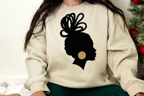 Black Girl SVG, Black Woman SVG, Black History Month SVG, Woman Svg, Afro Woman Svg File Silhouette, Cricut Svg SVG DesignDestine 