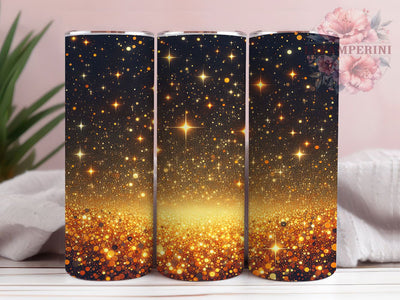 Black Gold Glitter Ombre Tumbler Wrap, Glitter Ombre Wrap, 20oz Sublimation Wrap, Elegant Tumbler Design, Sparkle Ombre Cup, Luxury Tumbler Wrap, Chic Glitter Tumbler Sublimation Li Zamperini 