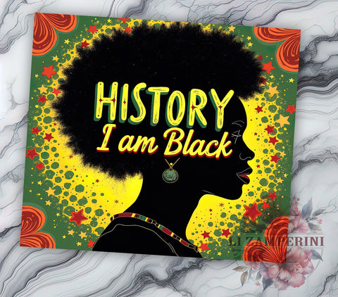 Black History Cultural Pride 20oz Tumbler, Inspirational Drinkware, 20oz Sublimation, African American Gift, Cultural Pride, Empowerment Gift, Custom Tumblers Sublimation Li Zamperini 