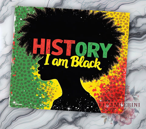 Black History Cultural Pride 20oz Tumbler, Inspirational Drinkware, 20oz Sublimation, African American Gift, Cultural Pride, Empowerment Gift, Custom Tumblers Sublimation Li Zamperini 