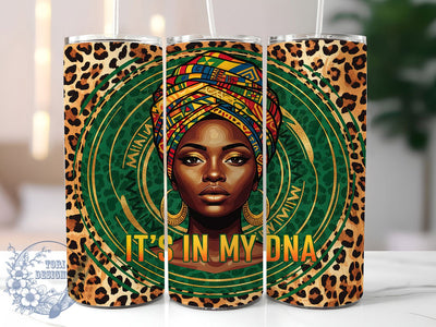 Black History DNA Pride Tumbler, DNA Design, Cultural Pride, African American, 20Oz Tumbler, Sublimation Wrap, Digital Download Sublimation ToriDesigns 