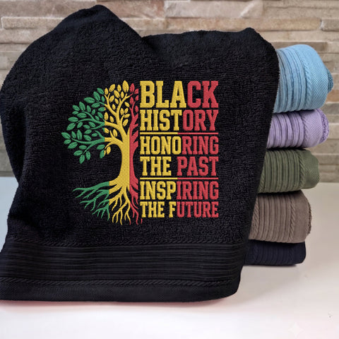 Black History Embroidery Design – Honoring the Past Inspiring the Future Tree of Life Black History Month Machine Embroidery File Embroidery/Applique DESIGNS PatternFeed8 