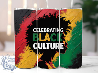 Black History Empowerment Tumbler, African American Women Wrap, Empowerment Cup Design, 20oz Sublimation Wrap, Afrocentric Pride Tumbler, Strong Black Woman Cup, Cultural Heritage Wrap Sublimation ToriDesigns 