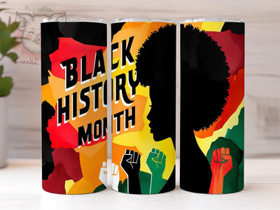 Black History Heritage 20oz Tumbler, African American Heritage, 20oz Sublimation, Cultural Pride Drinkware, Historical Awareness Gift, Diversity Celebration Tumbler Sublimation Lara' s Designs 