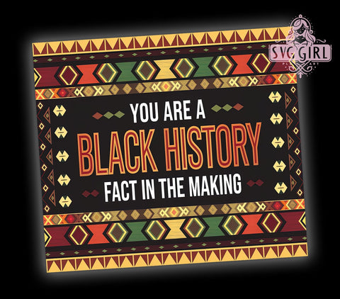 Black History Inspirational 20oz Tumbler, Inspirational Drinkware, 20oz Sublimation, African American Gift, Empowerment Tumbler, Custom Tumblers, Historical Figures Sublimation SvggirlplusArt 