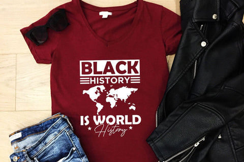 Black History is World History - Juneteenth SVG File SVG CraftLabSVG 