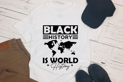 Black History is World History - Juneteenth SVG File SVG CraftLabSVG 