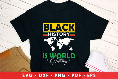 Black History is World History - Juneteenth SVG File SVG CraftLabSVG 