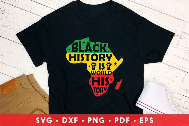 Black History is World History - Juneteenth SVG SVG CraftLabSVG 