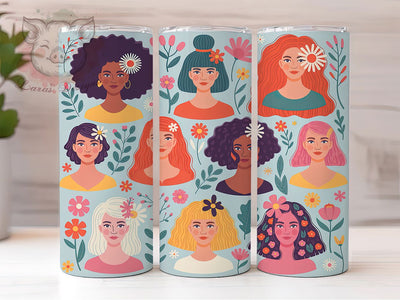 Black History Melanin Queen Tumbler, Melanin Queen Wrap, Afrocentric Pride Cup, 20oz Sublimation Wrap, Strong Black Woman Tumbler, Cultural Heritage Cup, Empowerment Queen Wrap Sublimation Lara' s Designs 