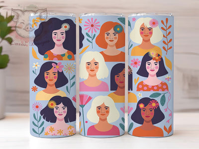 Black History Melanin Queen Tumbler, Melanin Queen Wrap, Afrocentric Pride Cup, 20oz Sublimation Wrap, Strong Black Woman Tumbler, Cultural Heritage Cup, Empowerment Queen Wrap Sublimation Lara' s Designs 