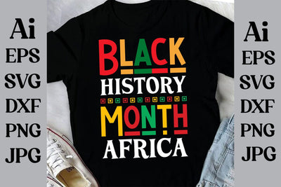 Black History Month Africa T-shirt Design Sublimation Insomnia Std 