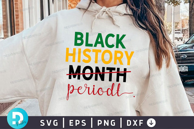 Black history month periodt SVG Design SVG Regulrcrative 