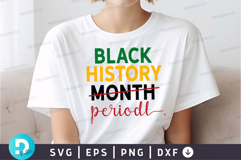 Black history month periodt SVG Design SVG Regulrcrative 