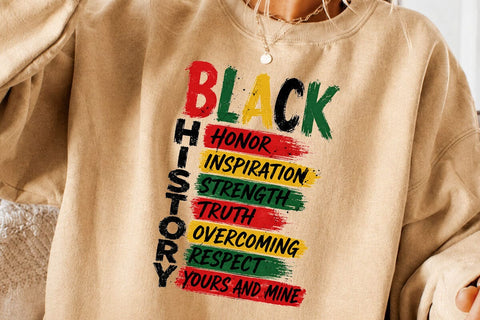 Black History Month PNG Shirt Design SVG DesignDestine 