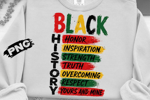 Black History Month PNG Shirt Design SVG DesignDestine 