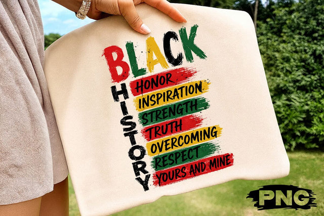 Black History Month PNG Shirt Design SVG DesignDestine 