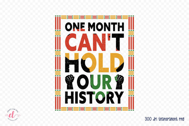 Black History Month PNG Sublimation Sublimation CraftLabSVG 