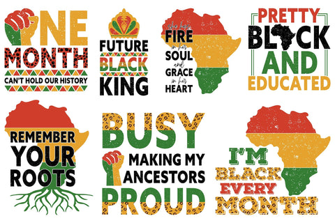 Black History Month Sublimation Bundle Sublimation CraftLabSVG 