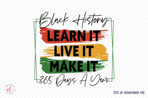 Black History Month Sublimation Design Sublimation CraftLabSVG 
