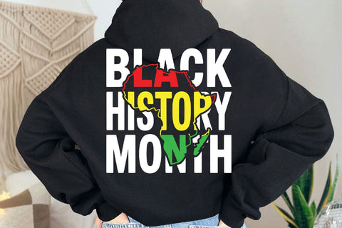 Black History Month SVG: Africa Map Svg SVG DesignDestine 