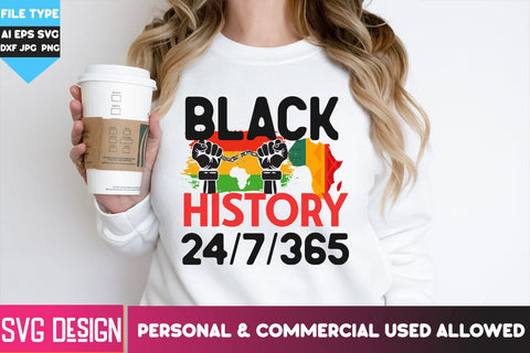 Black History Month SVG,Black History Month Sublimation PNG, Black History Quotes,Black History SVG Cut Files, Juneteenth SVG Cut Files SVG BlackCatsMedia 