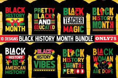 Black History MOnth T-shirt Design Bundle, T-shirt Design, Black History MOnth SVG Cut File,Black History MOnth Sublimation ,Black Histoy MOnth Qutes,Black History MOnth T-shirt DFesign Bundle Sublimation Insomnia Std 