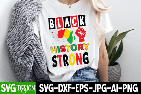 Black History Strong SVG Design, Juneteenth SVG Cut File, Juneteenth Sublimation Design, Juneteenth SVG Cut File, Juneteenth Sublimation Design, Black hIstory SVG Bundle , Black Woman SVG Design SVG BlackCatsMedia 