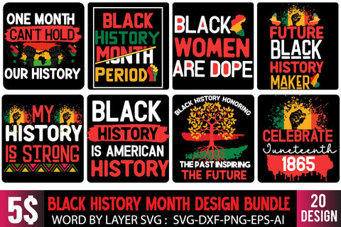 BLack History SVG Bundle, Black History Month Every Month SVG Bundle,African SVG Bundle, Juneteenth SVG Bundle,Juneteenth Tshirt Design ,Juneteenth Quotes SVG Bundle ,Black HIstory Month Sublimation Bundle SVG BlackCatsMedia 