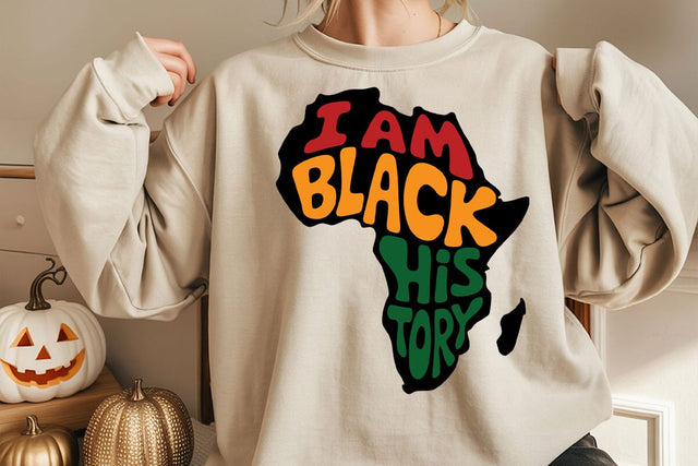Black History Svg, I Am Black History Svg, Black History Month Svg, Juneteenth Svg, Black Pride Svg, Black Lives Matter Svg, Africa Svg SVG DesignDestine 