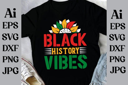 Black History Vibes T-shirt Design Sublimation Insomnia Std 