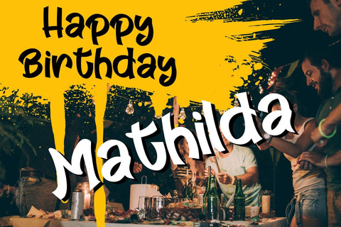 Black Jackie Font Afandi Studio 