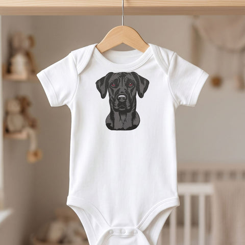 Black Labrador Retriever Embroidery Design – Realistic Black Lab Dog Portrait Machine Embroidery File Embroidery/Applique DESIGNS PatternFeed8 